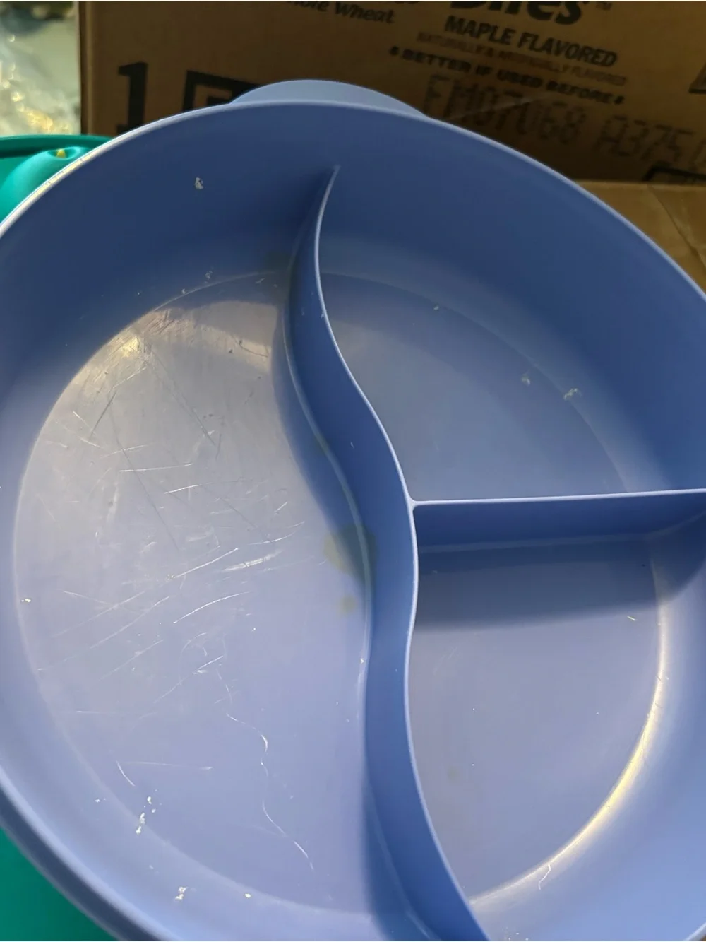 Tupperware Coral CrystalWave Airtight Microwave Plate - 2/12” for $26